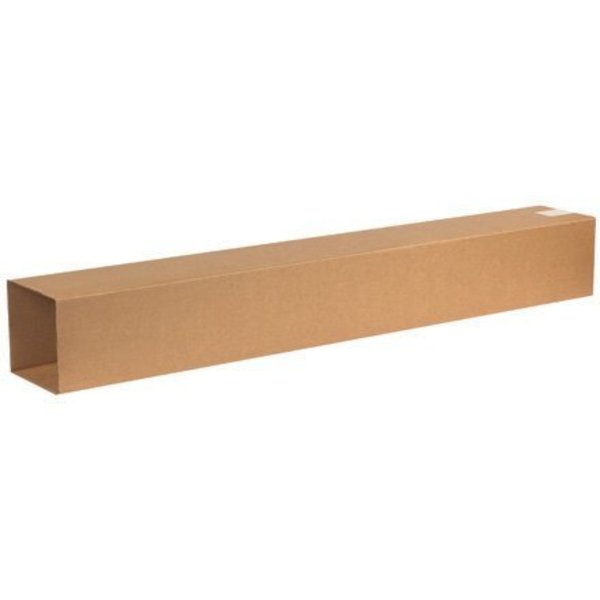 Box Packaging Double Wall Telescoping Inner Boxes, 6"L x 6"W x 48"H, Kraft T6648INNERDW